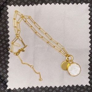 Gold Paperclip Necklace